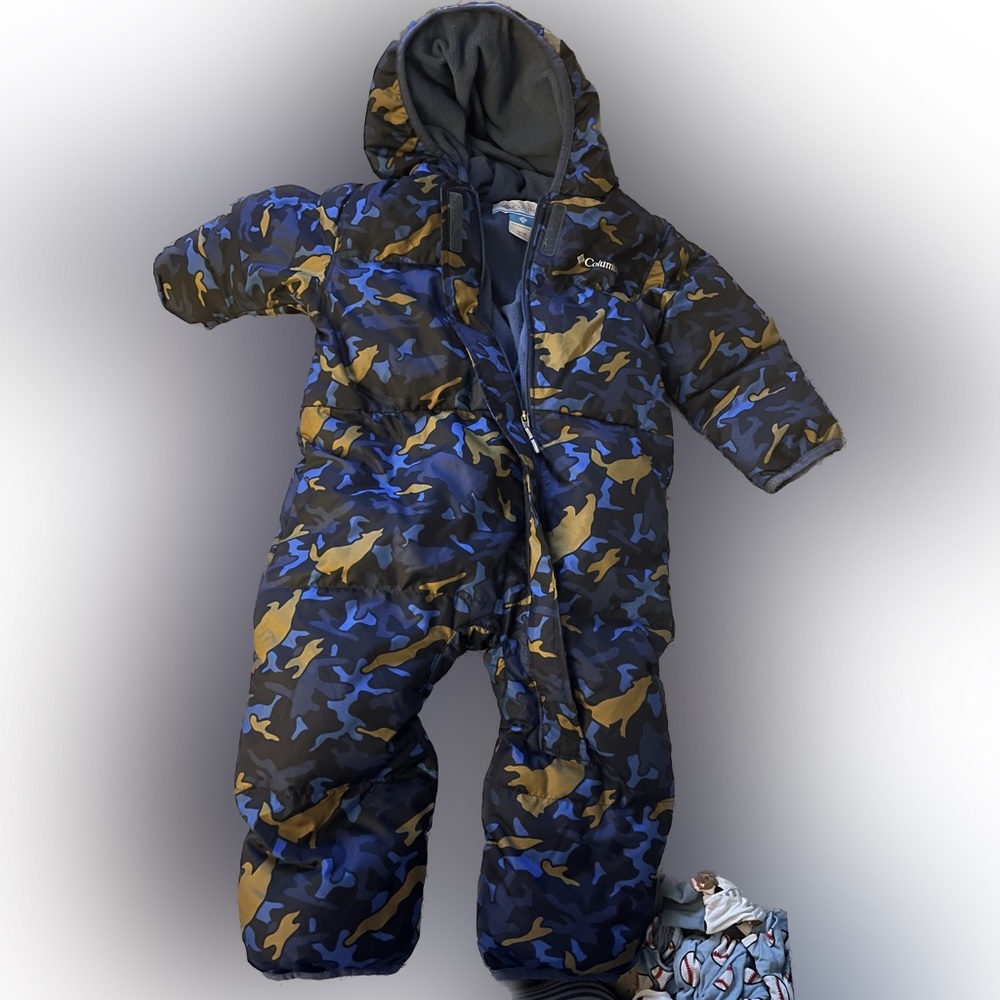 Columbia toddler down snow suit